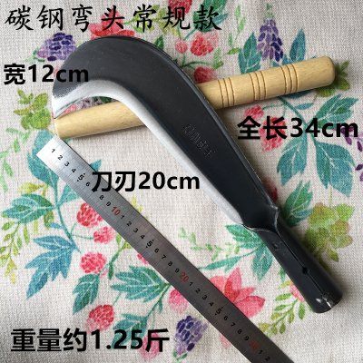 铬钢碳钢农用户外柴刀 割草砍柴砍树刀砍竹刀 开路刀农用镰刀包邮